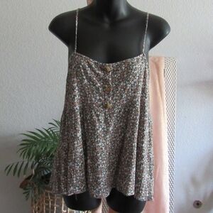 Paper Crane Floral Tank